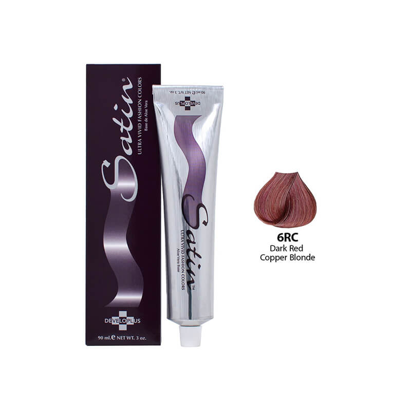 SATIN HAIR COLOR 6RC DK RED COPPER BLONDE