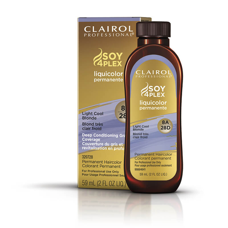 CLAIROL LIQUICOLOR 8A/28D LT COOL BLND 2oz