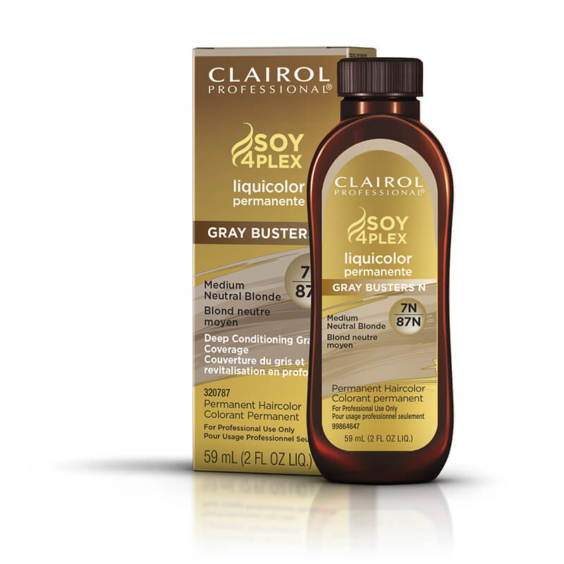 CLAIROL LIQUICOLOR 7N/87N MED NEUTRAL BLND 2oz