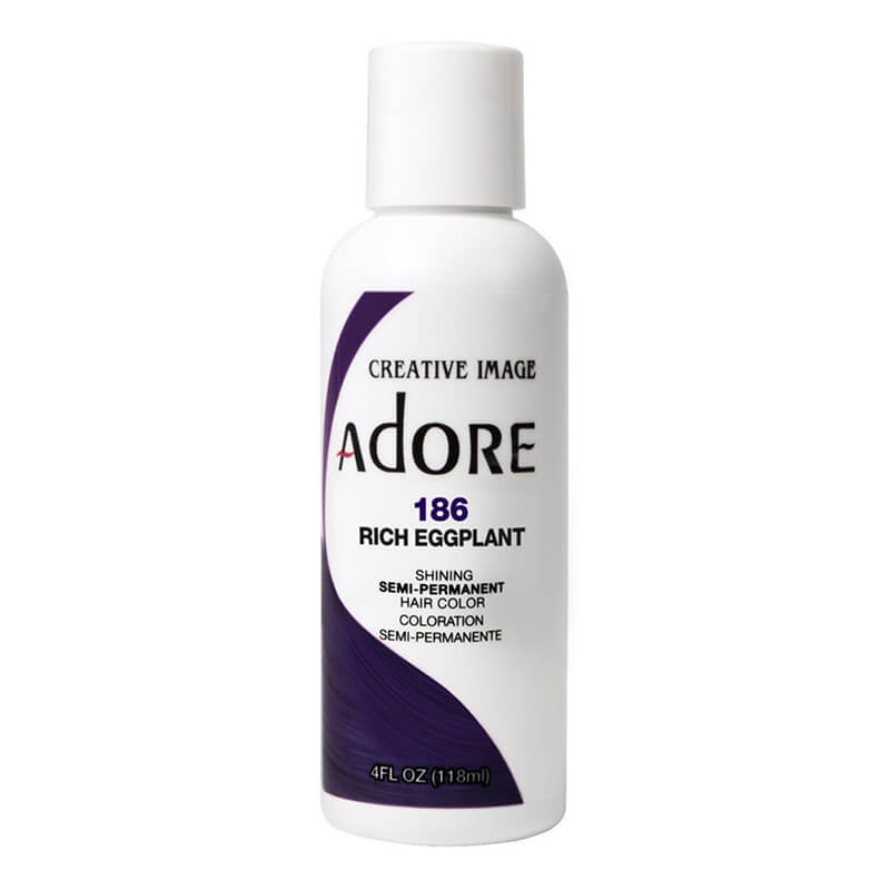ADORE COLOR RICH EGGPLANT (186) 4oz