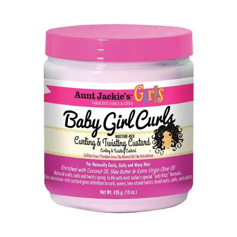 AUNT-JACKIE'S GIRLS BABY GIRL CURL CUSTARD 15oz