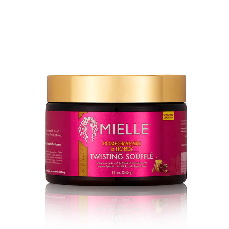 MIELLE POM & HNY TWISTING SOUFFLE 12oz