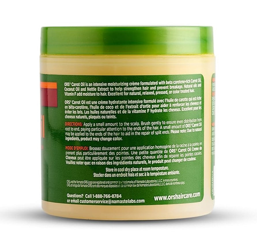 ORS ESSENTIALS CARROT OIL 6oz