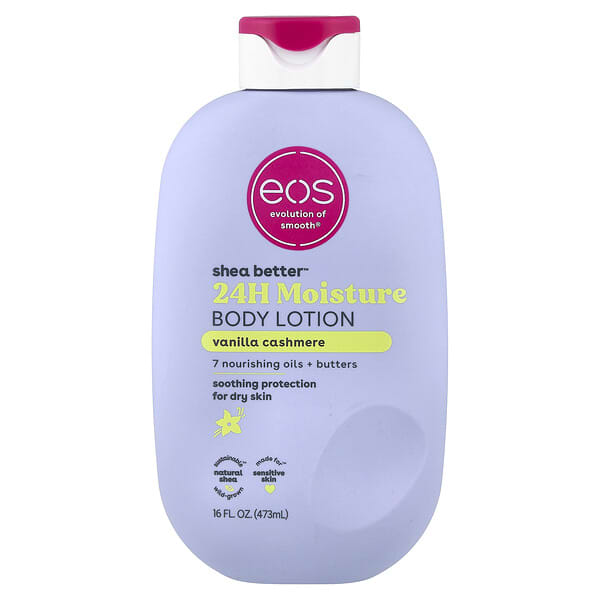 EOS SHEA BETTER LOTION (VANILLA CASHMERE) 16oz