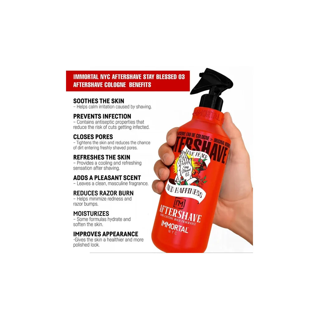 IMMORTAL NYC AFTERSHAVE (BLESSED 03) 16.9oz