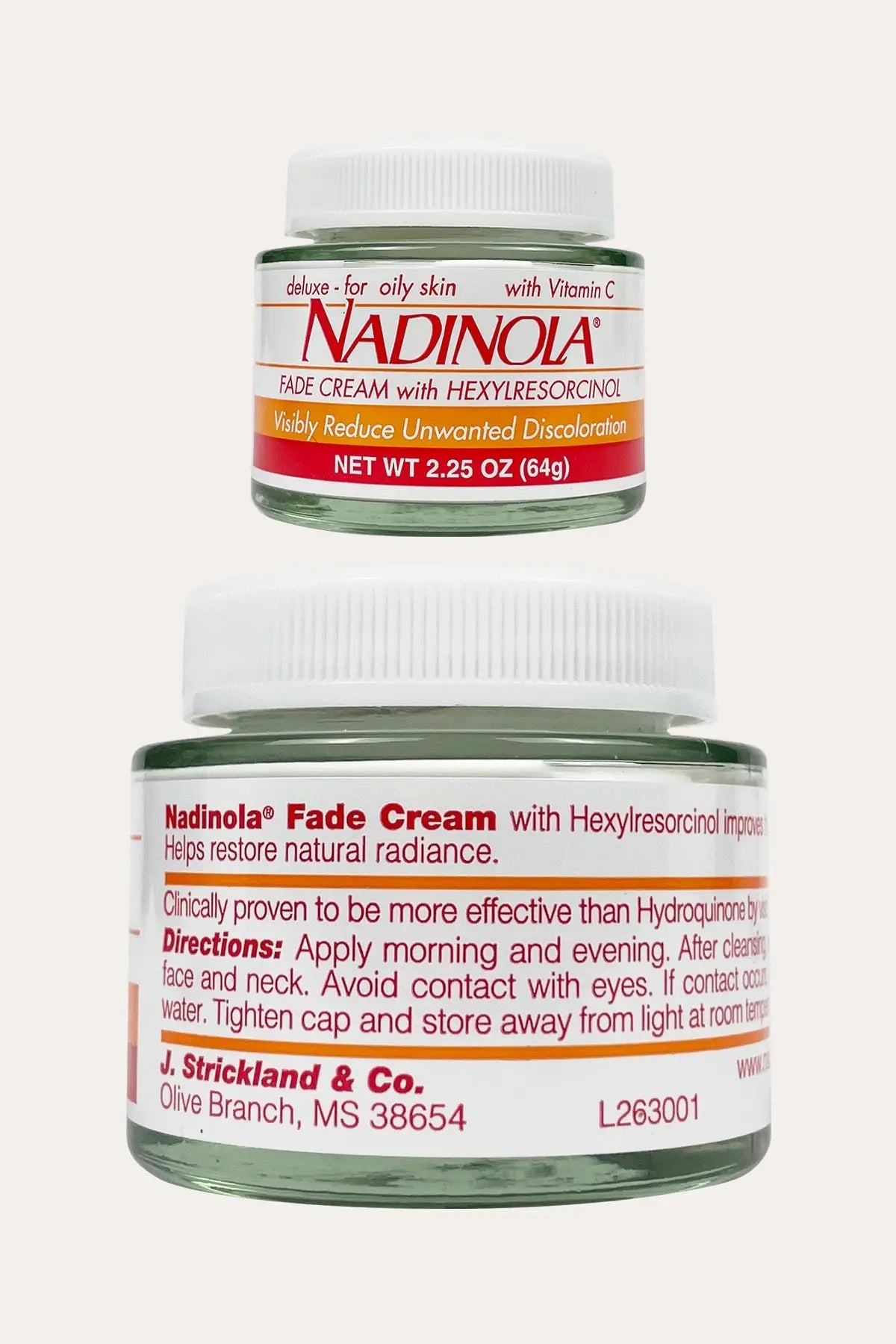NADINOLA FADE CREAM 2.25ozOILY