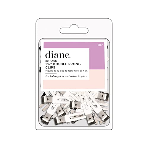 DIANE DOUBLE PRONG CLIPS 80PK #D17
