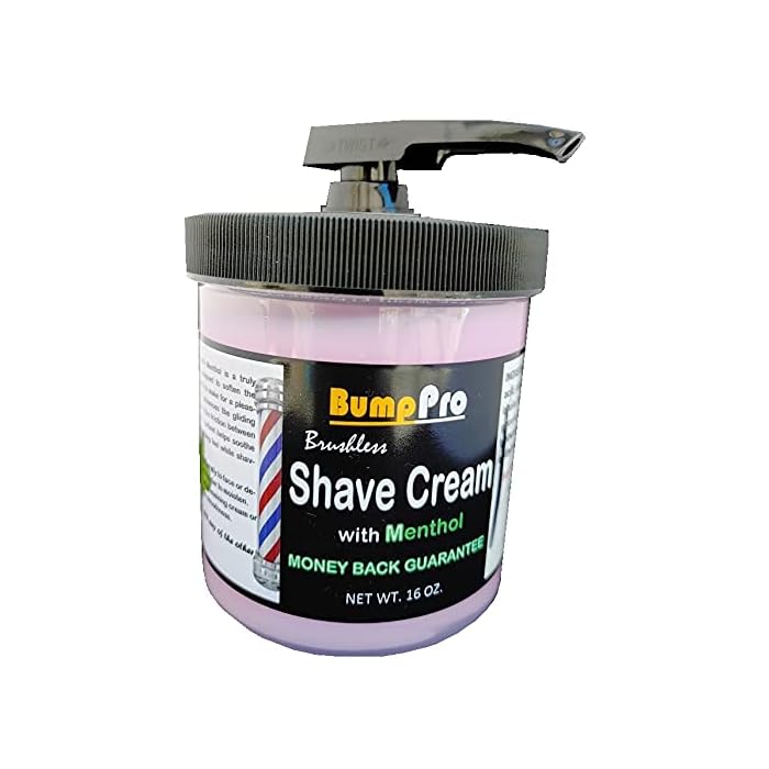BUMPPRO BRUSHLESS SHAVE CREAM (MENTHOL)