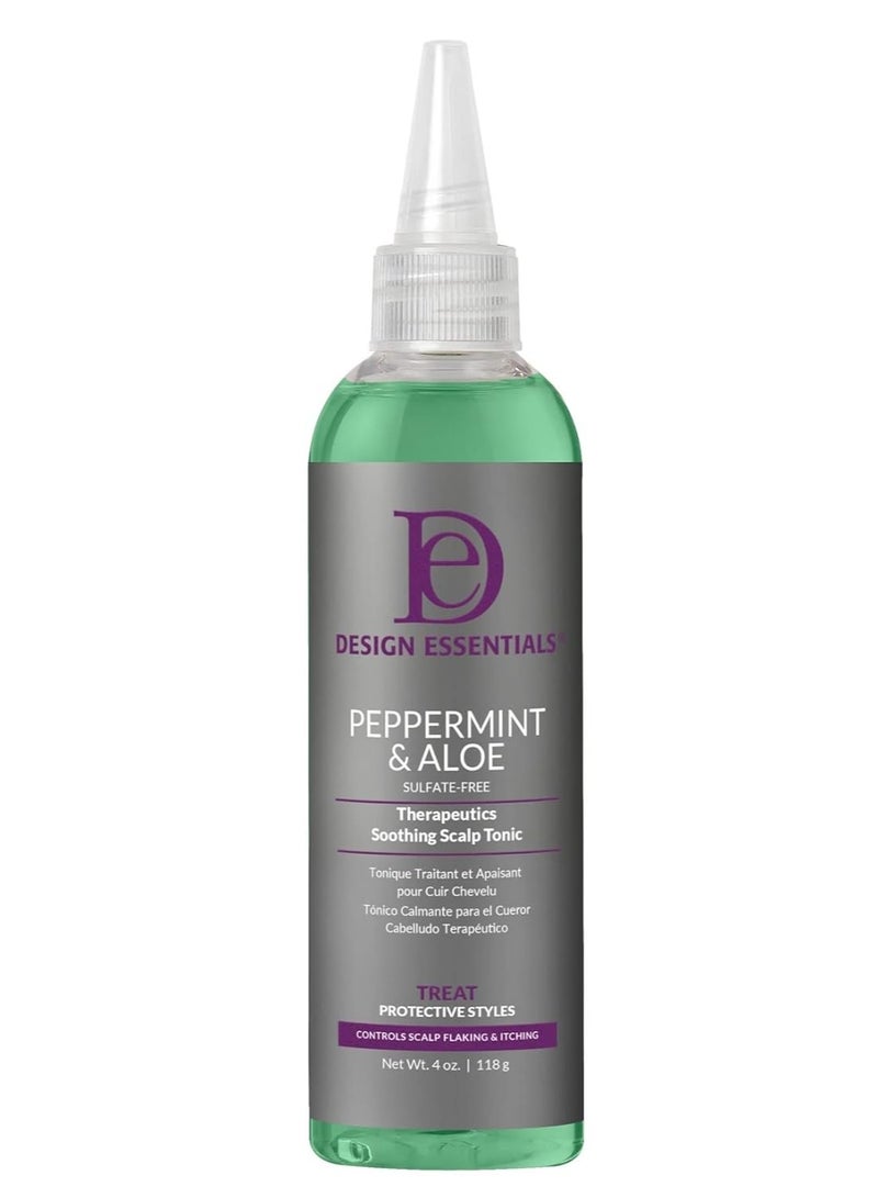 D/E PEPPERMINT & ALOE SCALP TONIC 4oz