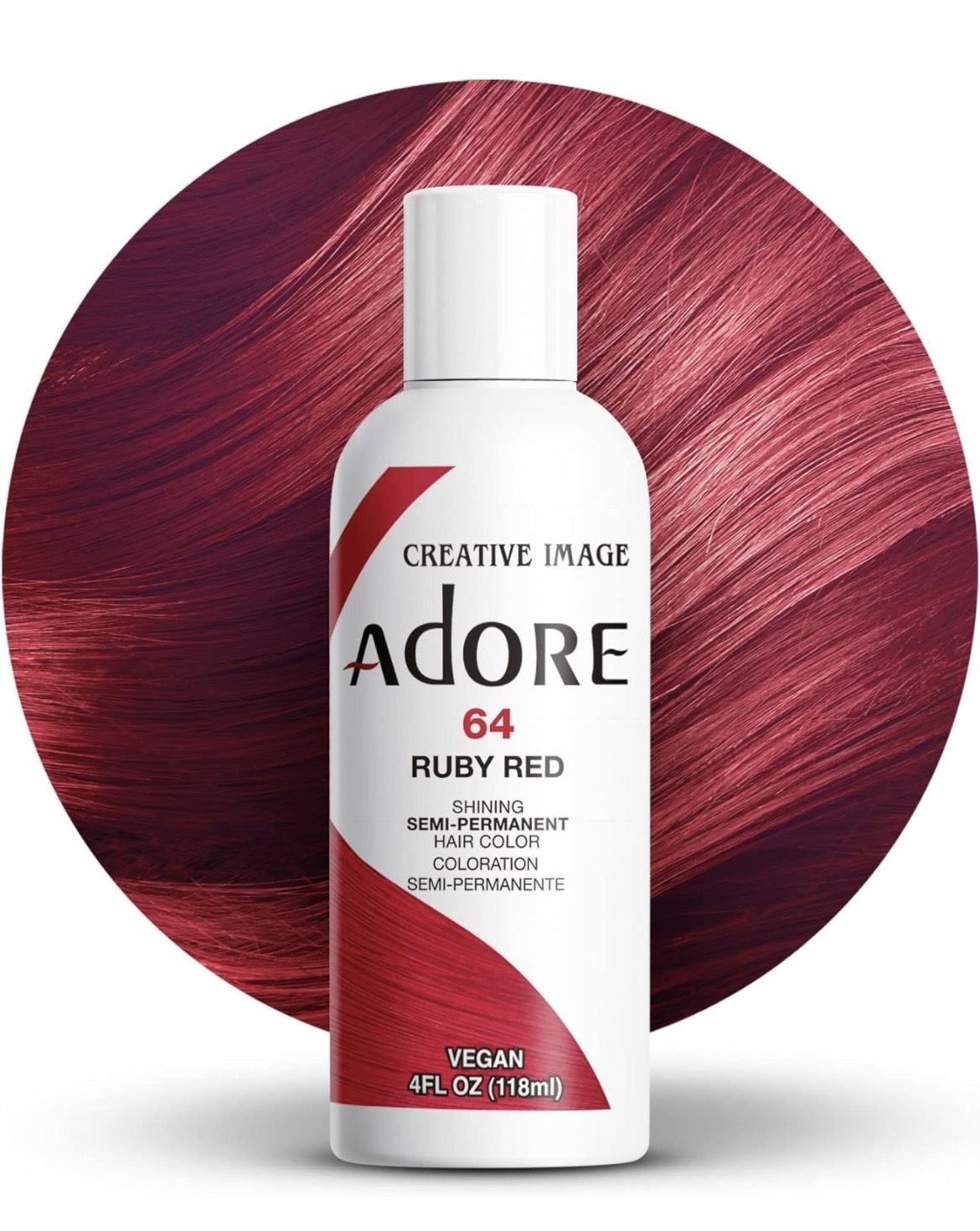 ADORE COLOR RUBY RED (64) 4oz