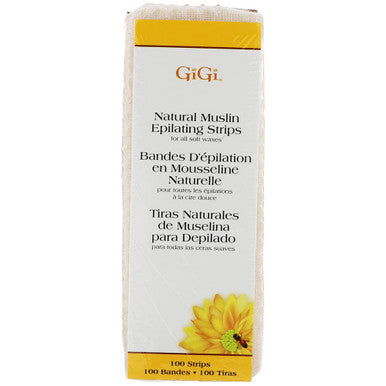 GIGI MUSLIN STRIPS SMALL 100PK