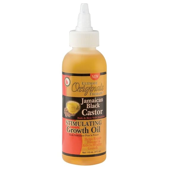 AFRICAS BEST ULTIMATE ORIGINALS GROWTH OIL (JAMAICAN BLACK CASTOR) 4oz (DP/6)