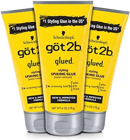 GOT2B GEL (GLUED/YELLOW) 6oz