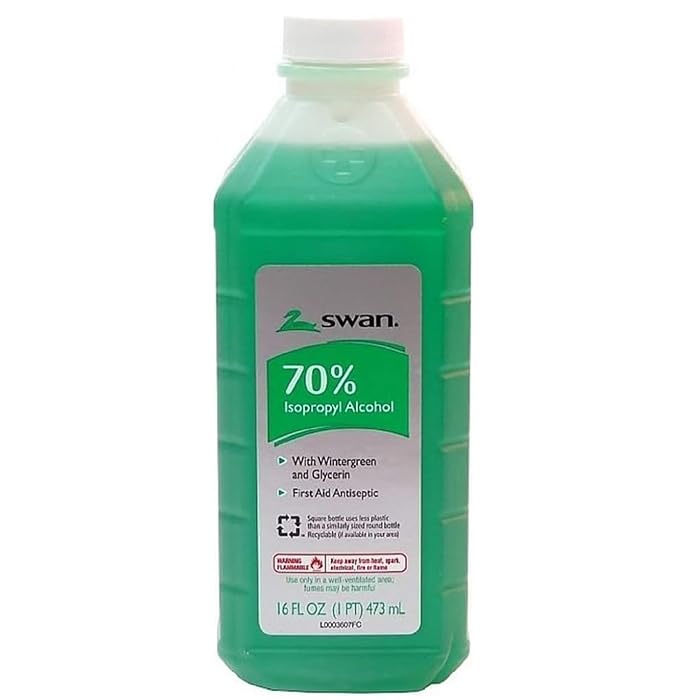 ALCOHOL GREEN 70% 16oz