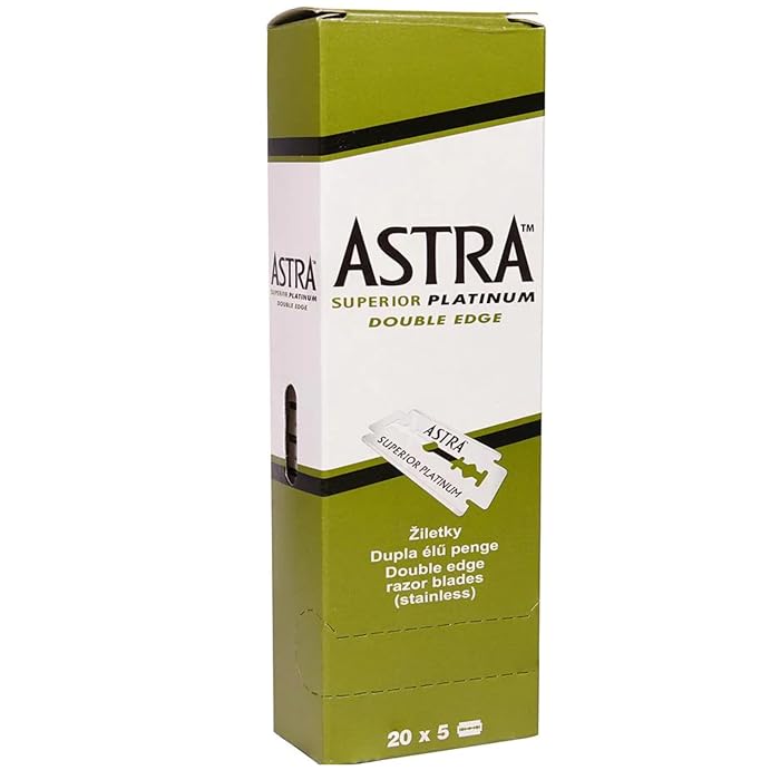 ASTRA DOUBLE EDGE BLADES (GREEN)