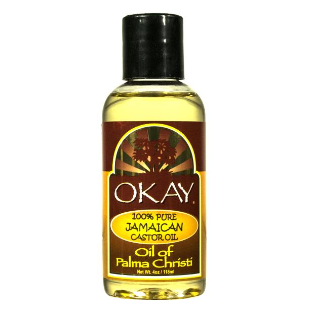 OKAY 100% PURE JAMAICAN CASTOR OIL 4oz