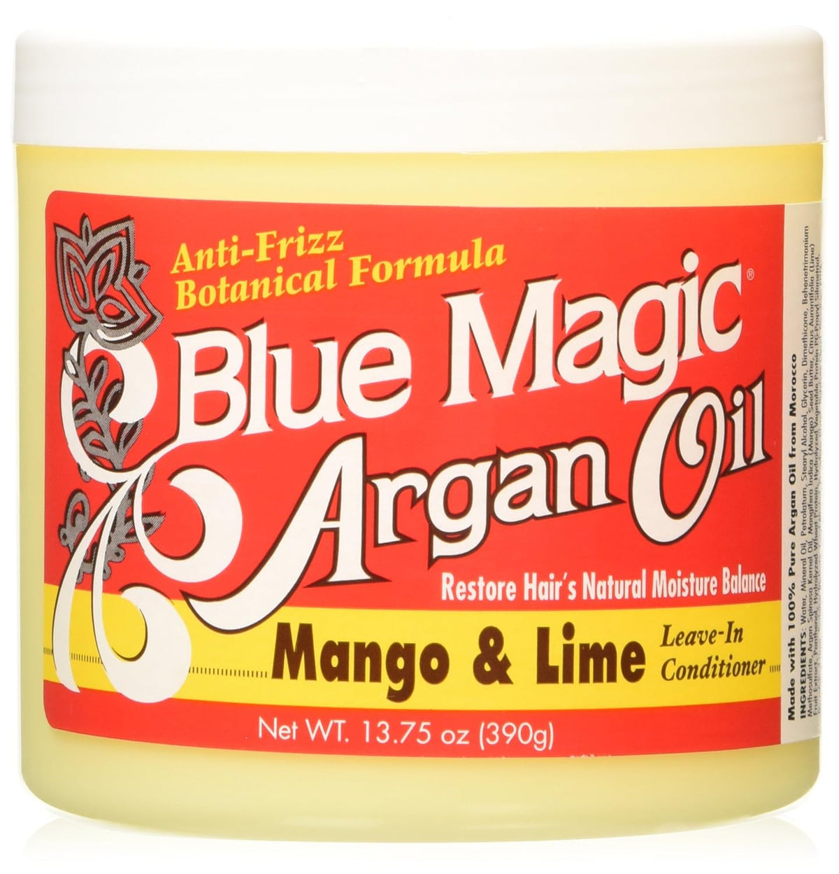BLUE-MAGIC COND (ARGN MNGO & LIME) 13.75oz