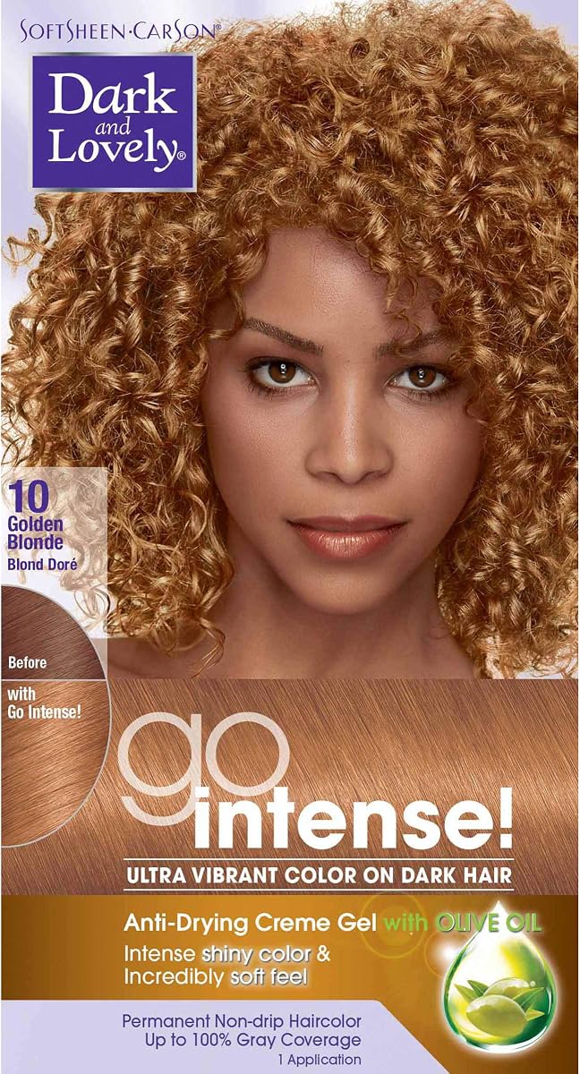 D&L GO INTENSE COLOR GOLDEN BLONDE 10