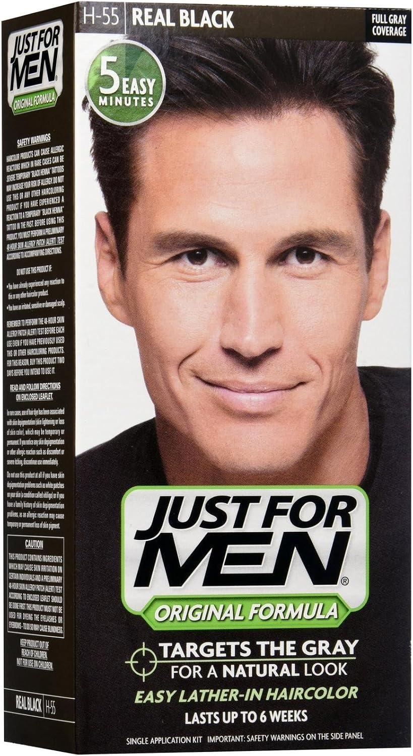 JUST-FOR-MEN COLOR REAL BLACK
