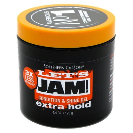 LET'S-JAM SHIN/COND GEL EX 4.25oz- ORANGE TOP