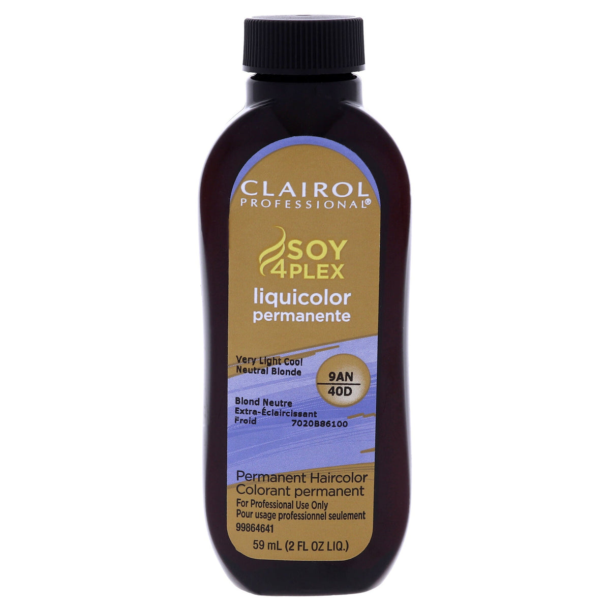 CLAIROL LIQUICOLOR 9AN/40D VL COOL NEUT BLND 2oz