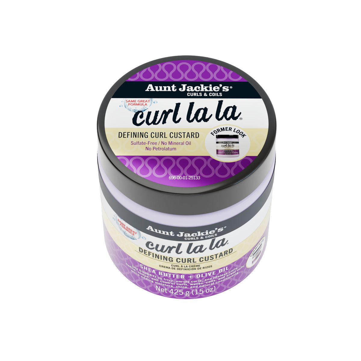 AUNT-JACKIE'S CURL LA LA CUSTARD 15oz
