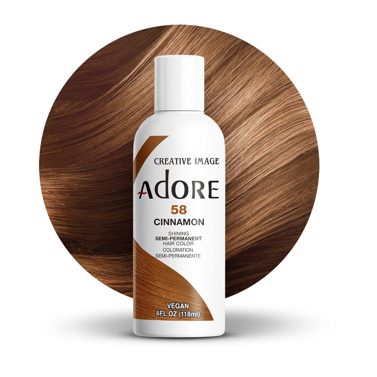 ADORE COLOR CINNAMON (58) 4oz