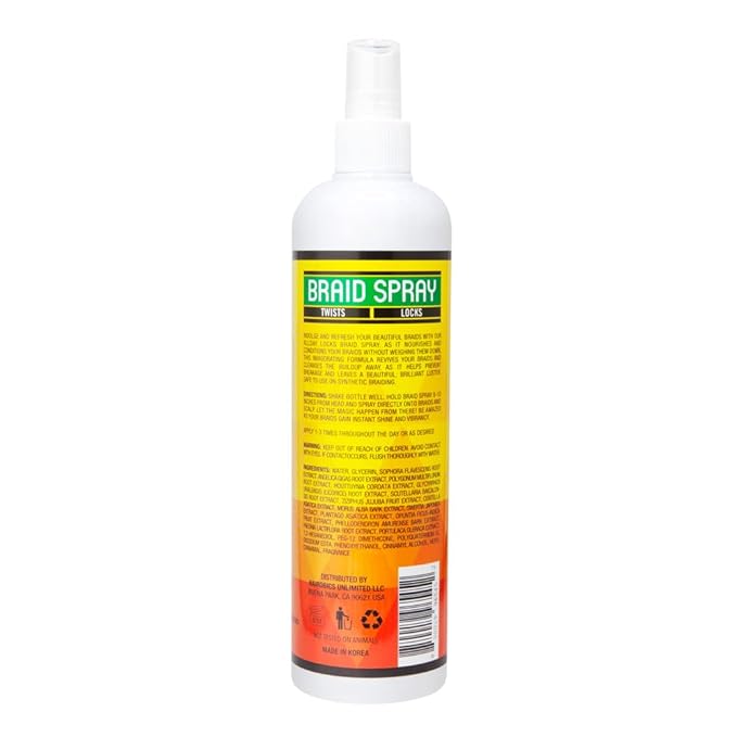 ALLDAY LOCKS BRAID SPRAY 12oz