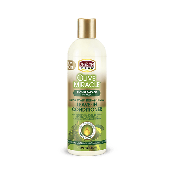 AFRICAN PRIDE OLIVE MIRACLE LEAVE IN 12oz