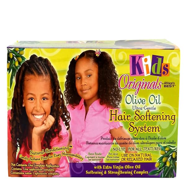 AFRICAS BEST ORIGINALS KIDS HAIR SOFTENING SYSTEM KIT