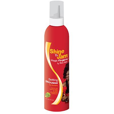 AMPRO SHINE-N-JAM MAGIC FINGERS MOUSSE 12oz