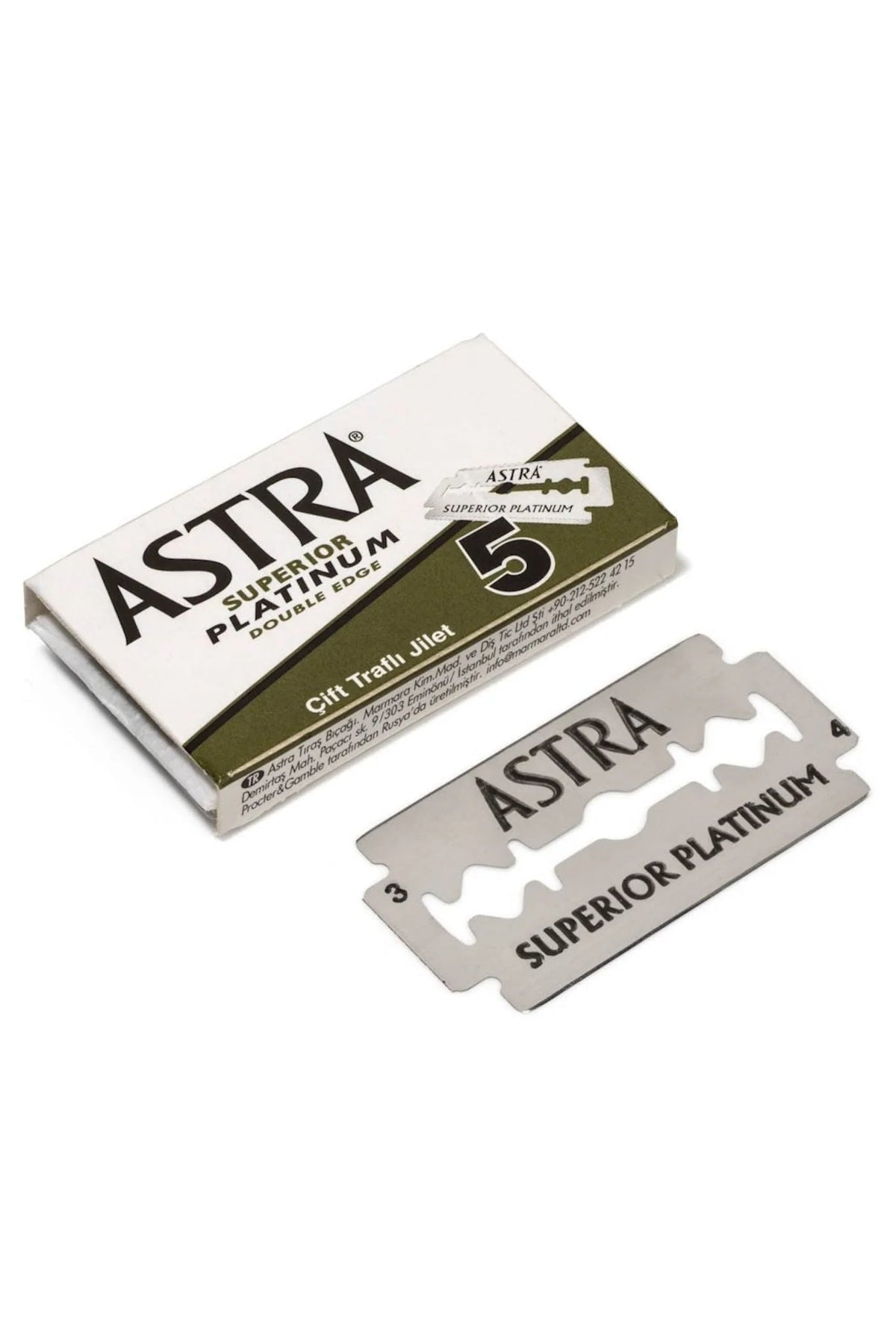 ASTRA DOUBLE EDGE BLADES (GREEN)