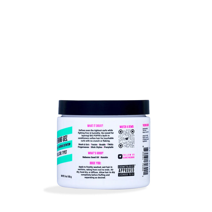 DOUX BIG POPPA DEFINING GEL 16oz