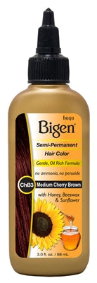 BIGEN SEMI PERM COLOR-CHB3 MED CHERRY BRN DP/6