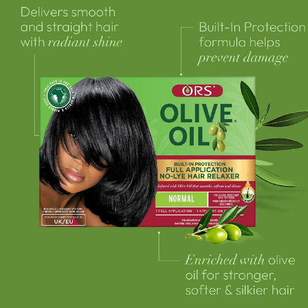 ORS OLIVE OIL N/L RELAXER KIT (NORMAL)