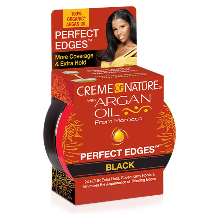 CON ARGAN OIL PERF EDGES (BLACK) 2.25oz