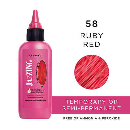 CLAIROL JAZZING 58 RUBY RED 3oz(DP6 / CS48)