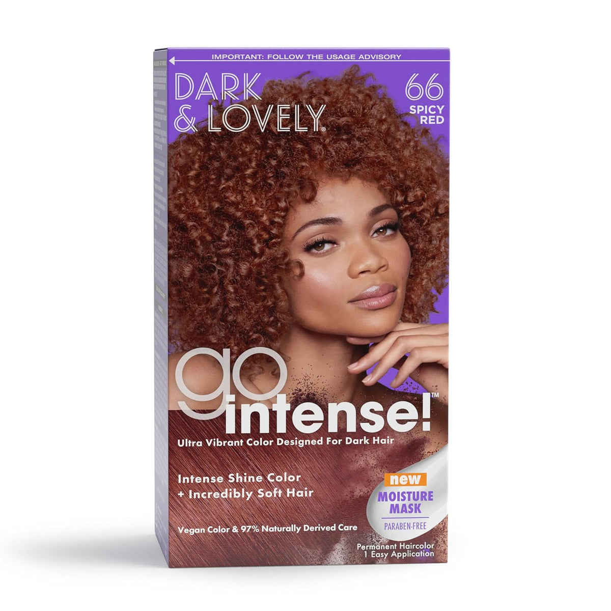 D&L GO INTENSE COLOR SPICEY RED 66