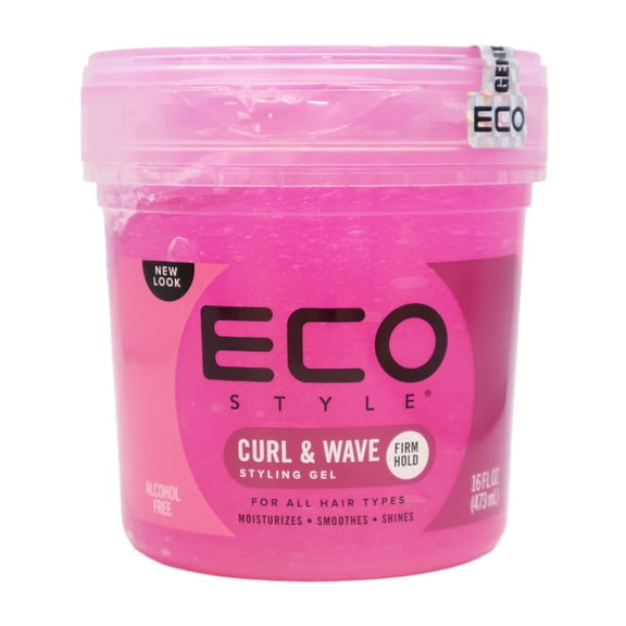 ECO-STYLER CURL & WAVE GEL (PINK) 16oz