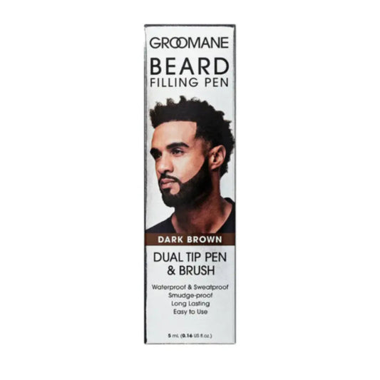 GROOMANE BEARD PEN - DARK BROWN (GR12)