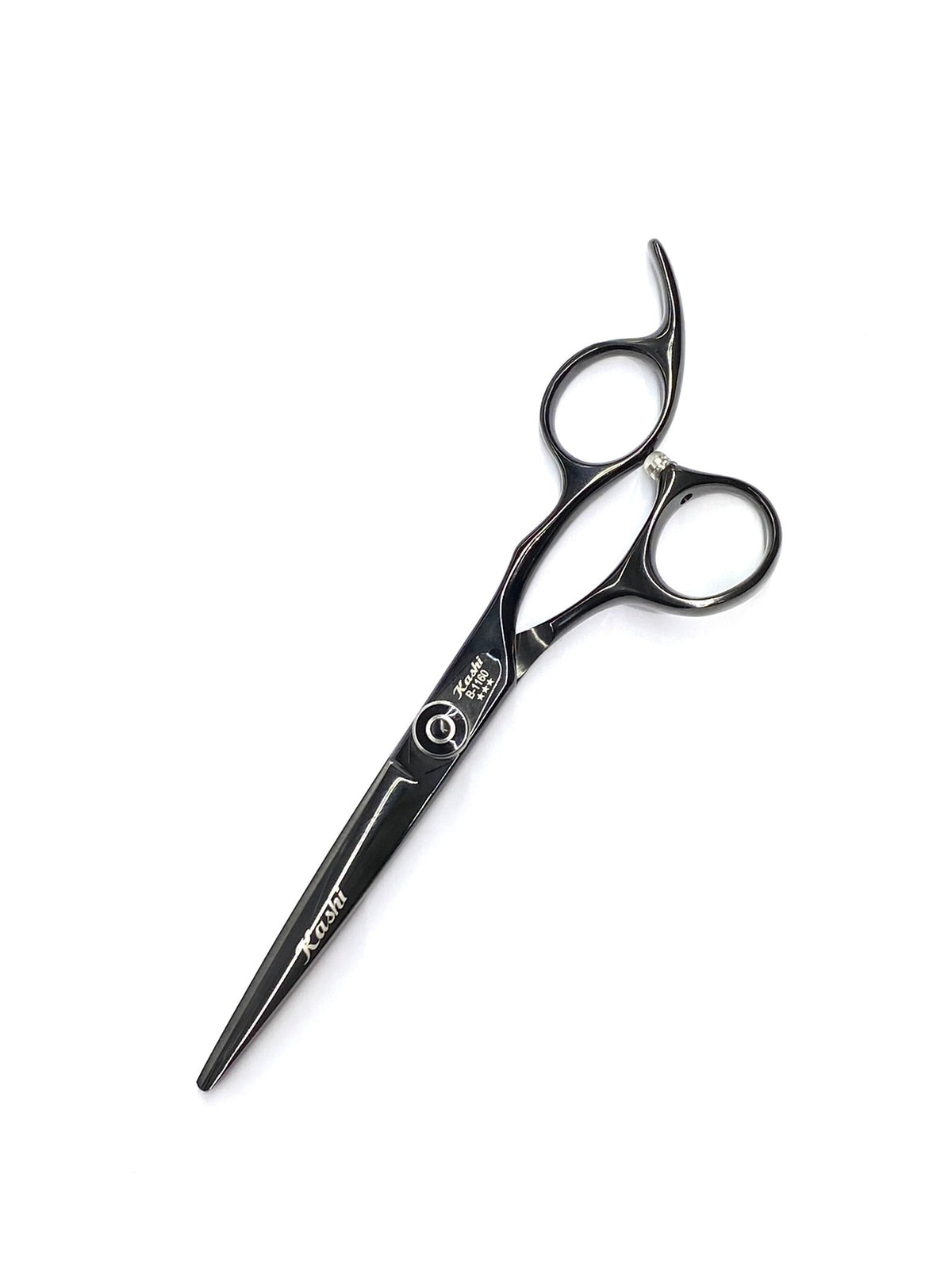 "KASHI BARBER SHEAR - BLACK 6"" #B-1160"