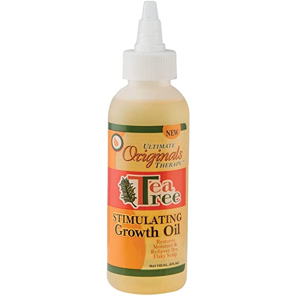 AFRICAS BEST ULTIMATE ORIGINALS GROWTH OIL (TEA TREE) 4oz (DP/6)