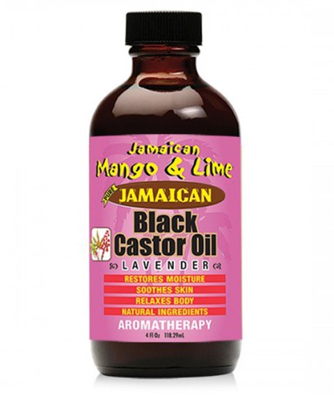 JML JAMAICAN BLK CASTOR OIL (LAVENDER) 4oz