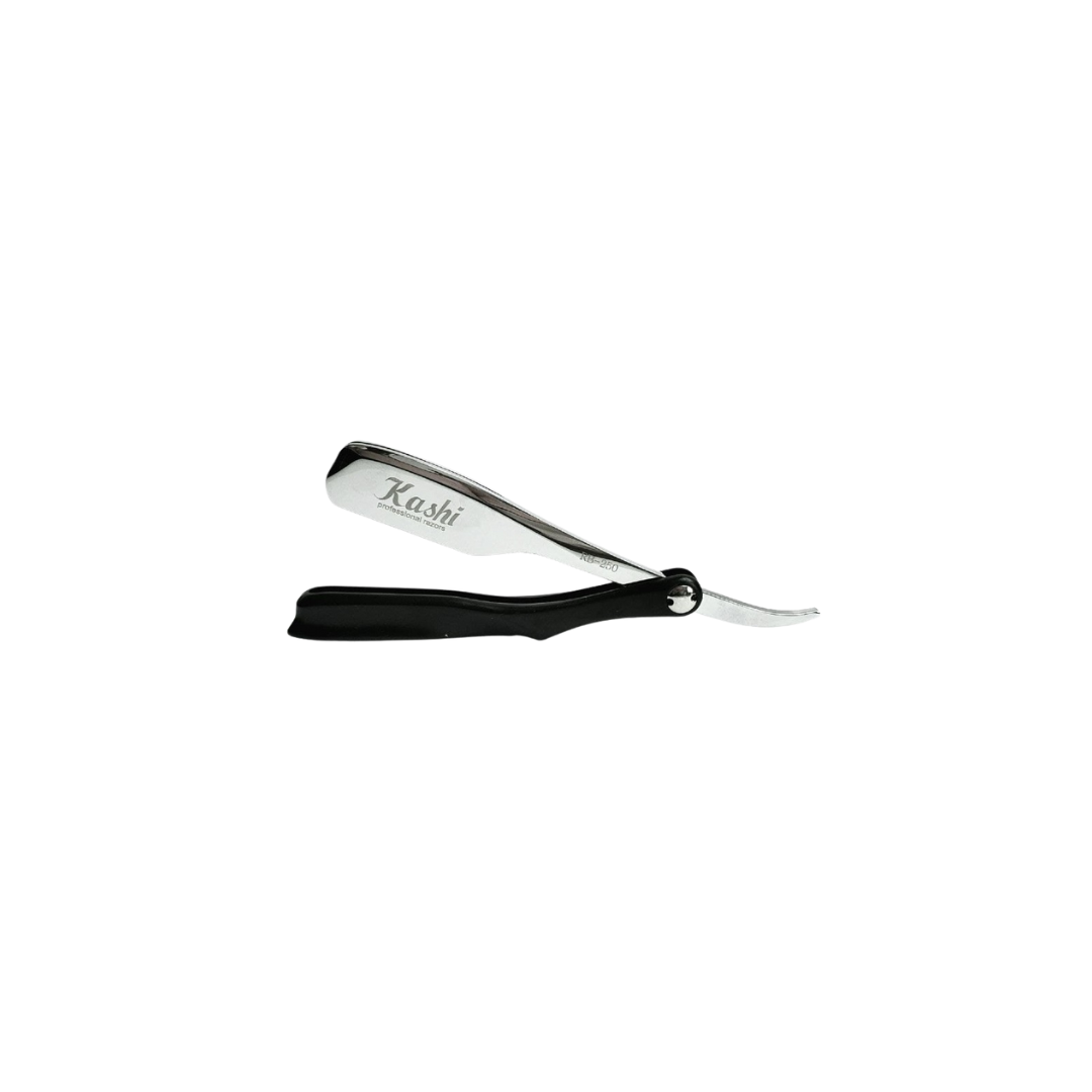 KASHI BARBER RAZOR SQUEEZE BLACK/SILVER #RB-250