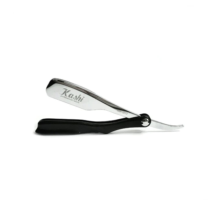 KASHI BARBER RAZOR SQUEEZE BLACK/SILVER #RB-250