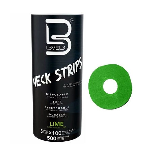 LEVEL3 NECK STRIPS 5/ROLLS (GREEN)