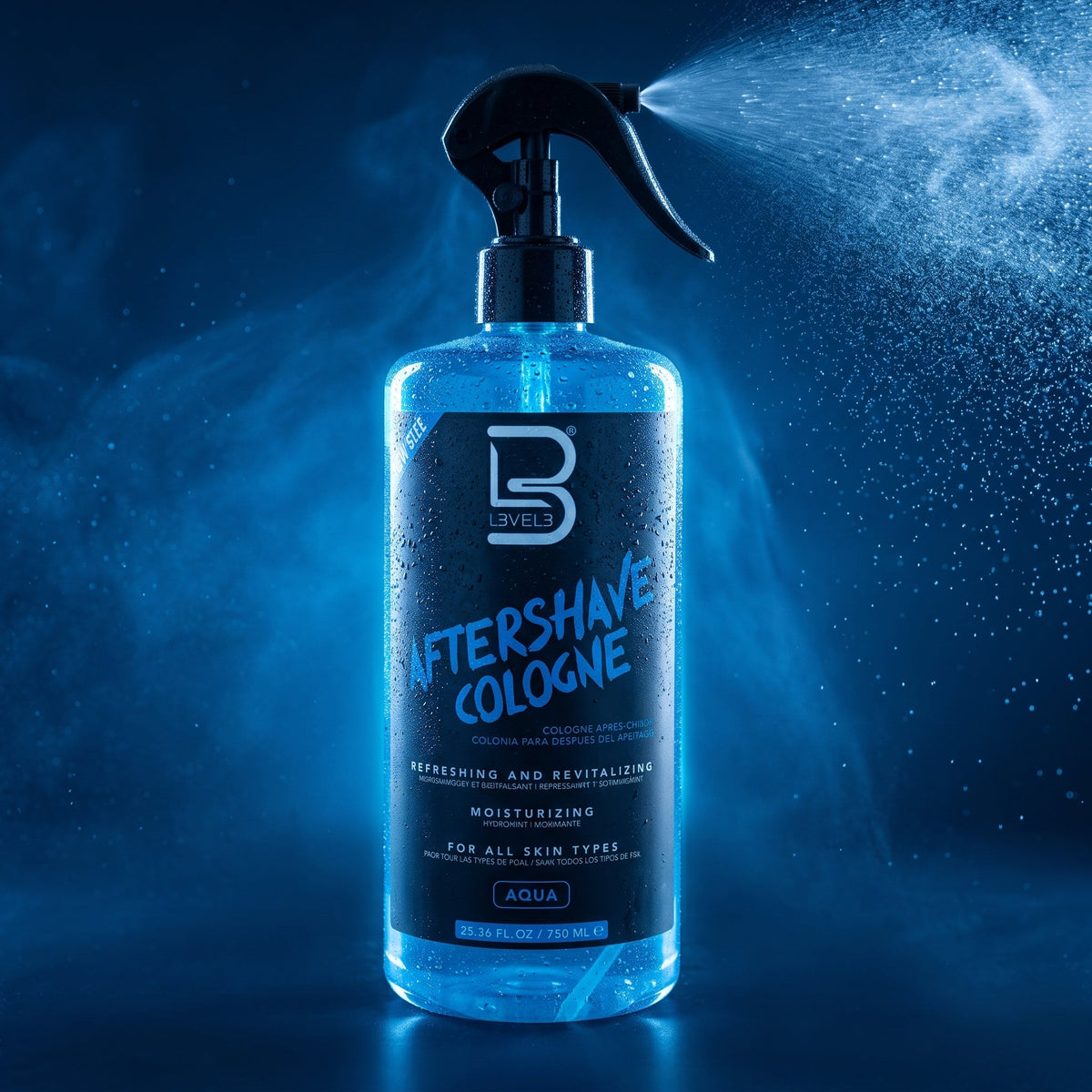 LEVEL3 AFTERSHAVE COLOGNE (AQUA) 25oz