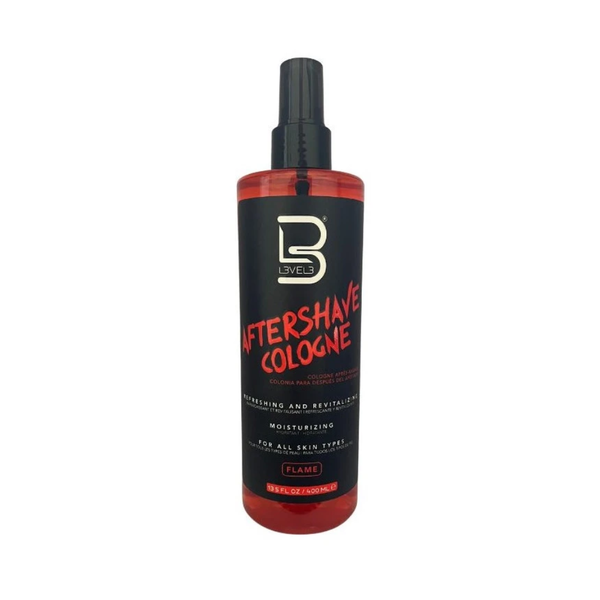LEVEL3 AFTERSHAVE COLOGNE (FLAME) 13.5oz