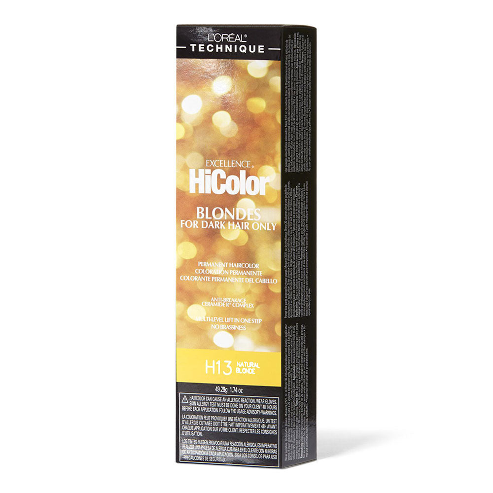 EXC HICOLOR NATURAL BLONDE H-13