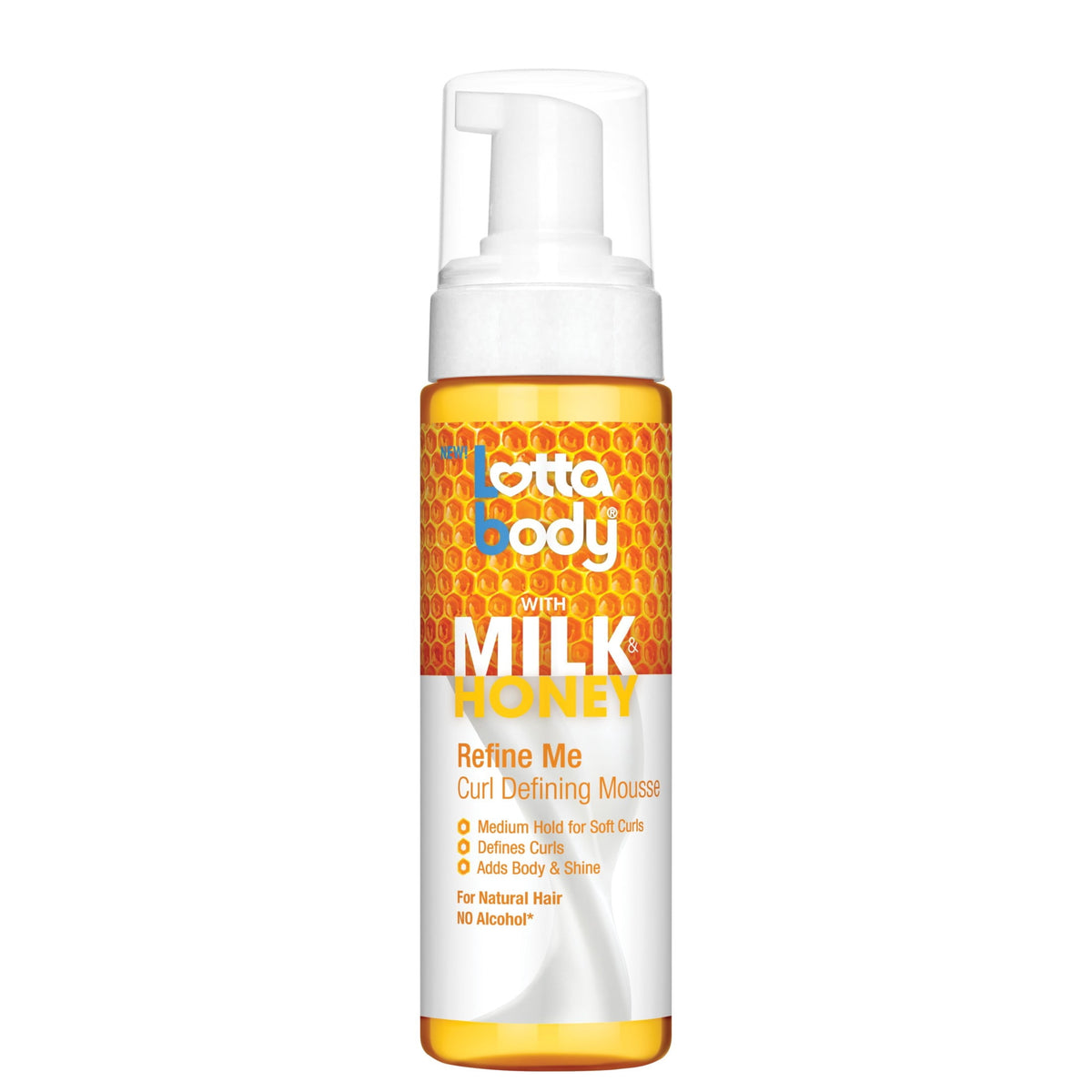 LOTTABODY MILK & HNY CURL MOUSSE 7oz